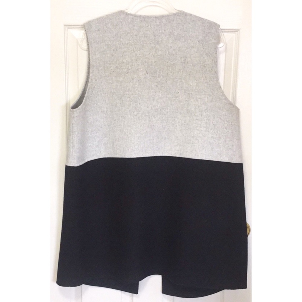 Talbots Colorblock Wool-Blend Vest - Picture 5 of 11